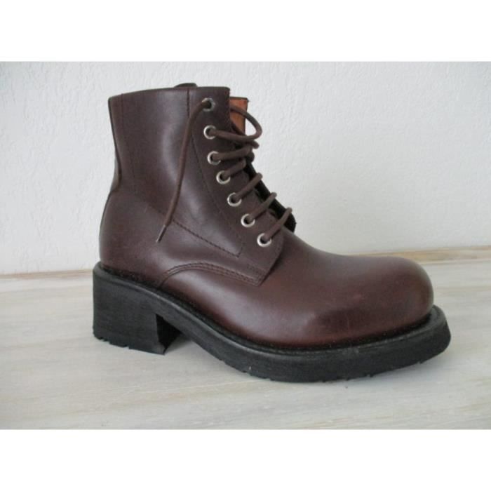 chaussure homme rock