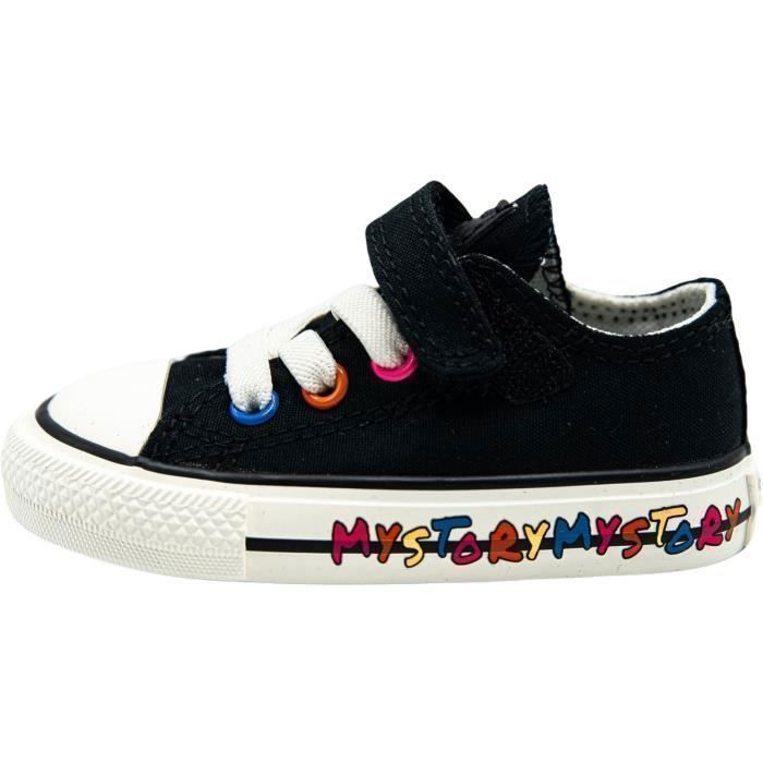 Baskets Enfant CONVERSE Chuck Taylor All Star My Story Toddler 1V Low Noir Lacets