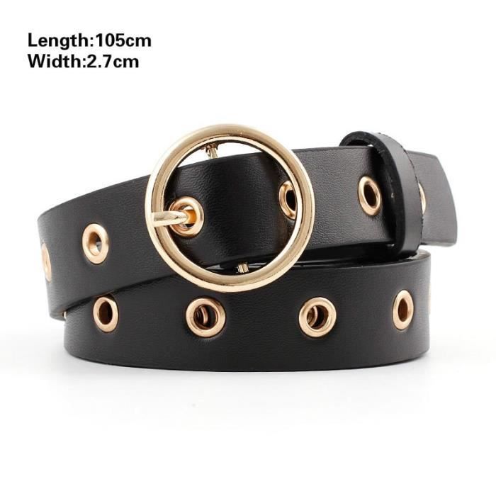 Ceinture oeillet femme store