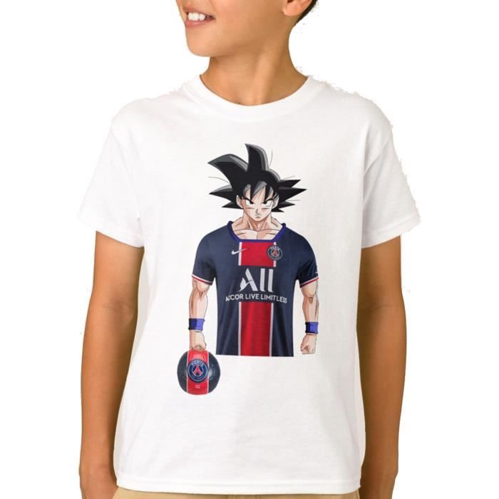 T-SHIRT ENFANT PERSONNALISÉ DRAGON BALL Z, COULEUR BLANC