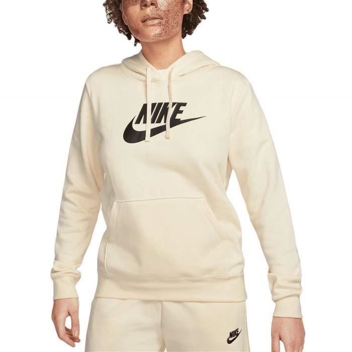 Nike Sweat à Capuche pour Femme Club Beige DQ5775-113 Beige - Cdiscount  Prêt-à-Porter