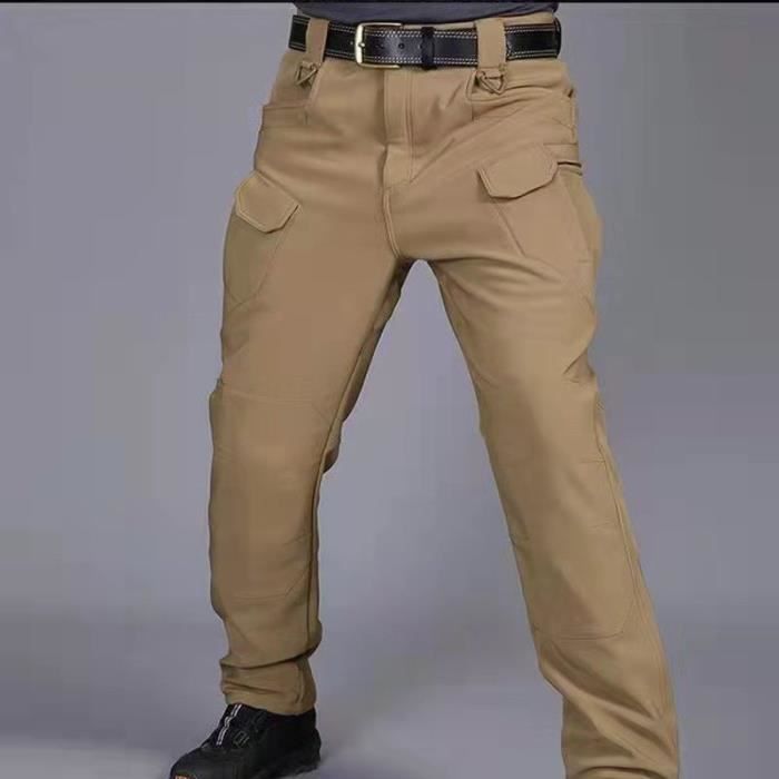 Pantalon Tactique Homme Pincon - Coupe Ample à Bandes Camouflage | Pour Sport, Randonnée, Travail