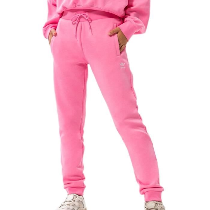 Jogging Femme Adidas Track Rose Slim fit Poches lat rales