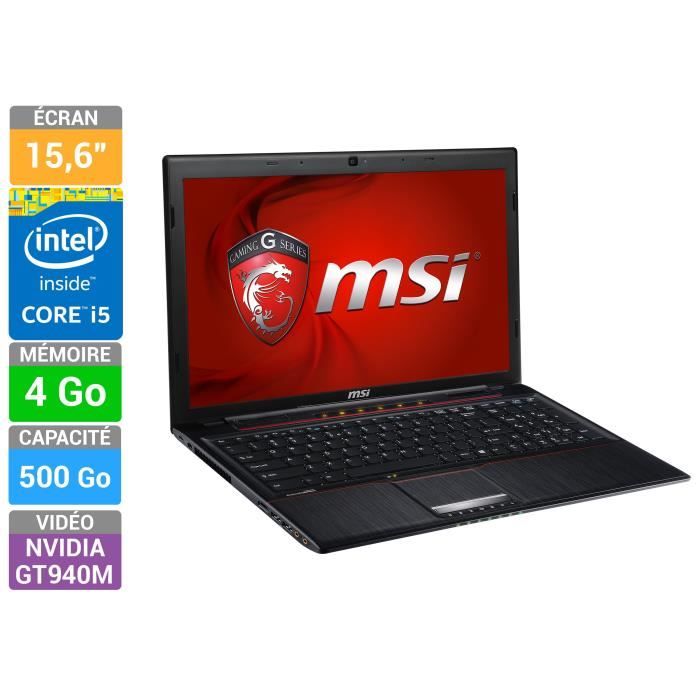 Écran LCD LED 15,6 Pouces De Remplacement Pour MSI GP60 2QE-1007 - Neuf, Compatible, Garantie 1 An