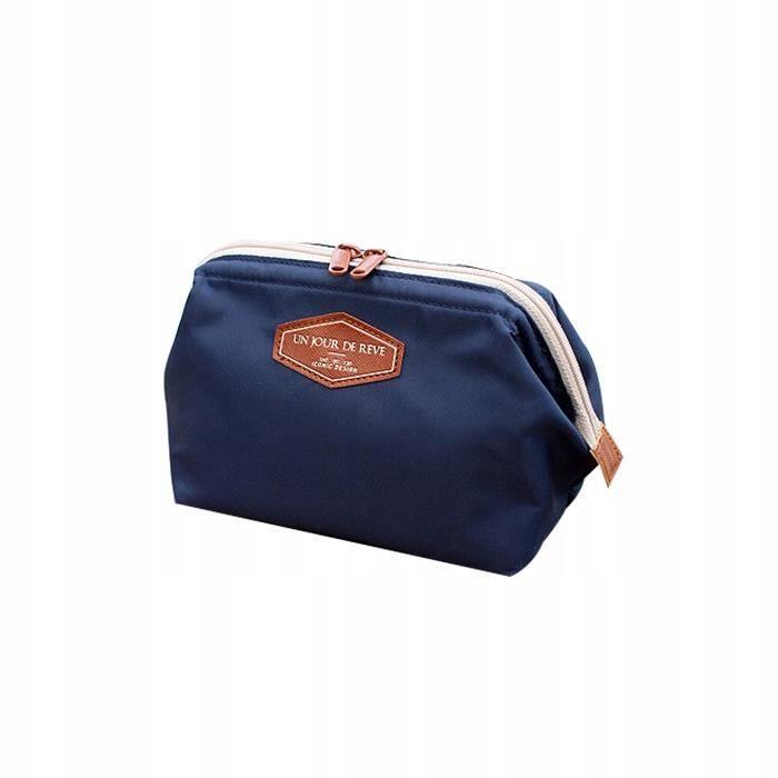Trousse De Toilette Suspendue American Traveler Marine – Nylon – Voyage – Neuve