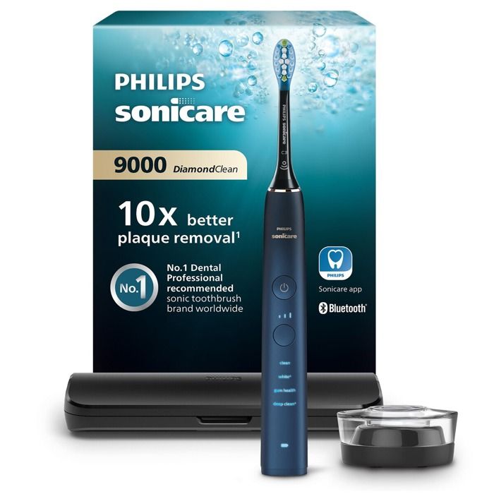 Brosse à dents électrique Philips Sonicare DiamondClean 9000 HX9911/88 Bleu