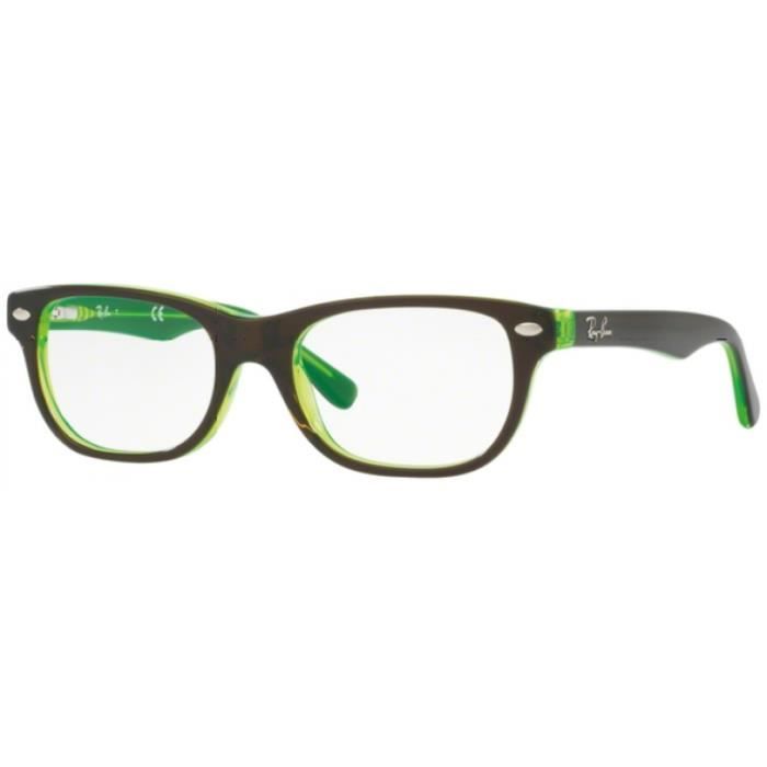 Lunettes de vue pour enfant RAY BAN Marron RY 1555 3665 46 16 Achat Vente lunettes de vue Lunettes de vue pour enfant Mixte Enfant Cdiscoun