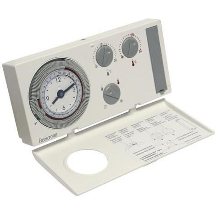 Thermostat horloge programmable Robusto Cdiscount Bricolage