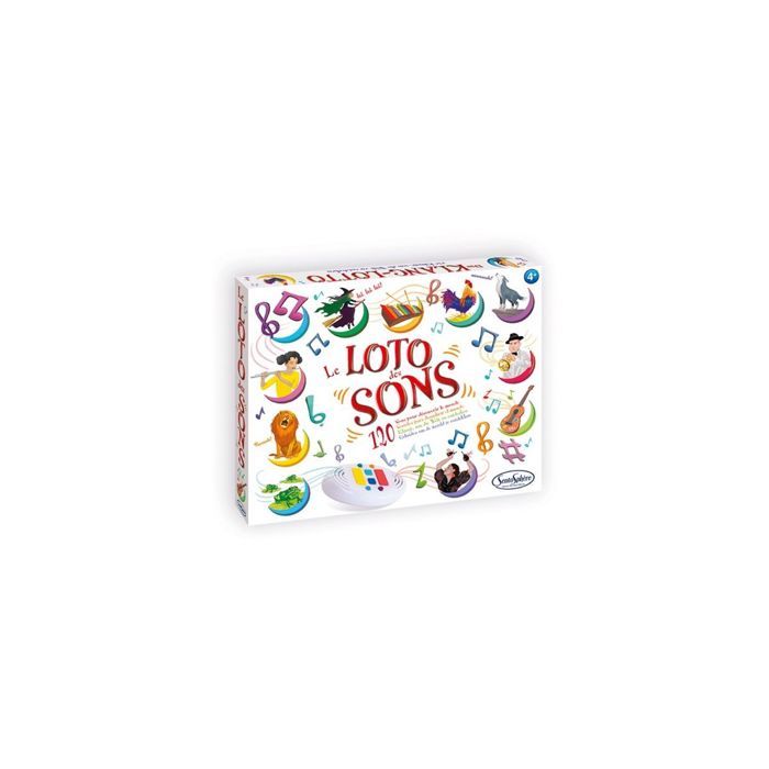 sentosphere jeu le loto des sons pour enfant cdiscount jeux jouets