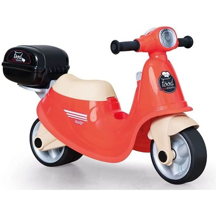 Smoby - Porteur Scooter Food Express - Pour Enfant Dès 18 Mois - Roues  Silencieuses - Porte-Bagage - Mallette Amovible - Cdiscount