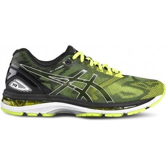 asics gel nimbus 19 homme verte