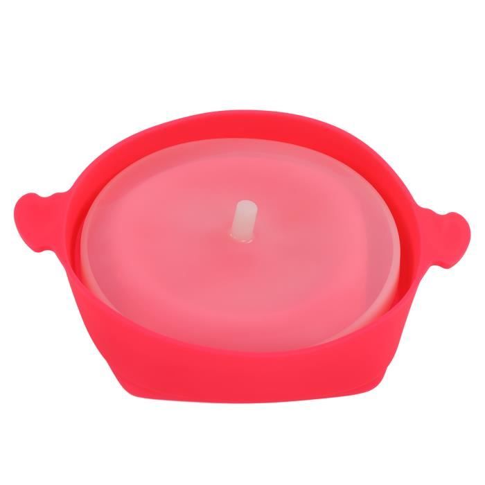 Tbest Bol à corn au microondes avec couvercle Bol à corn au micro