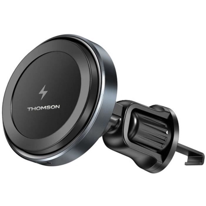 Porte téléphone THOMSON Magnétique Chargeur de voiture sans fil QI