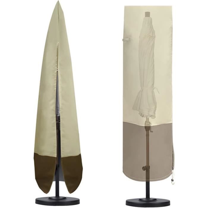 Tige De Parasol Housse De Protection Aoreun Pour Parasol Déporté | Imperméable, Anti-UV, Anti-Déchirure Housse Parasol