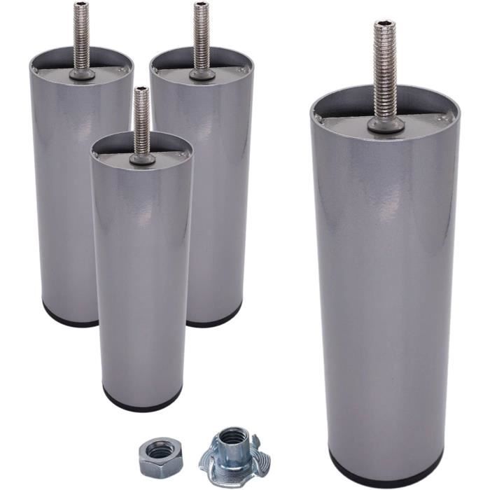 LEYSHOP 4X Pieds de Meubles Télescopiques Pliants Réglables 72.5cm