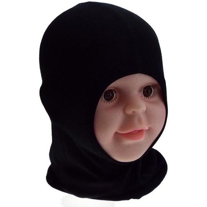 Cagoule de ski Enfant Falke Ski Mask Noire Taille unique