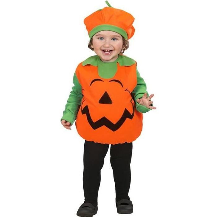 Déguisement citrouille Halloween bébé 1 à 3 ans - WIDMANN