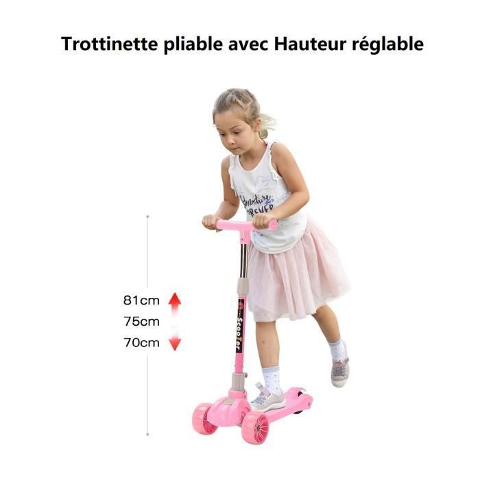 Trottinette Enfant Rockerz - Cityroller Terrain Cuite - Garçon Fille Dès 3 Ans