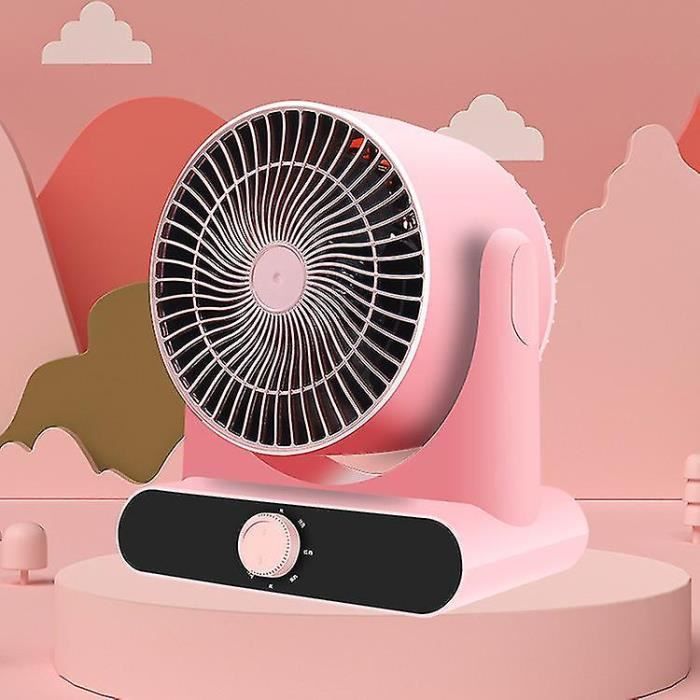 Chauffage à piles pour camping, chauffage d’appoint pour bureau, 3 réglages de chaleur, option