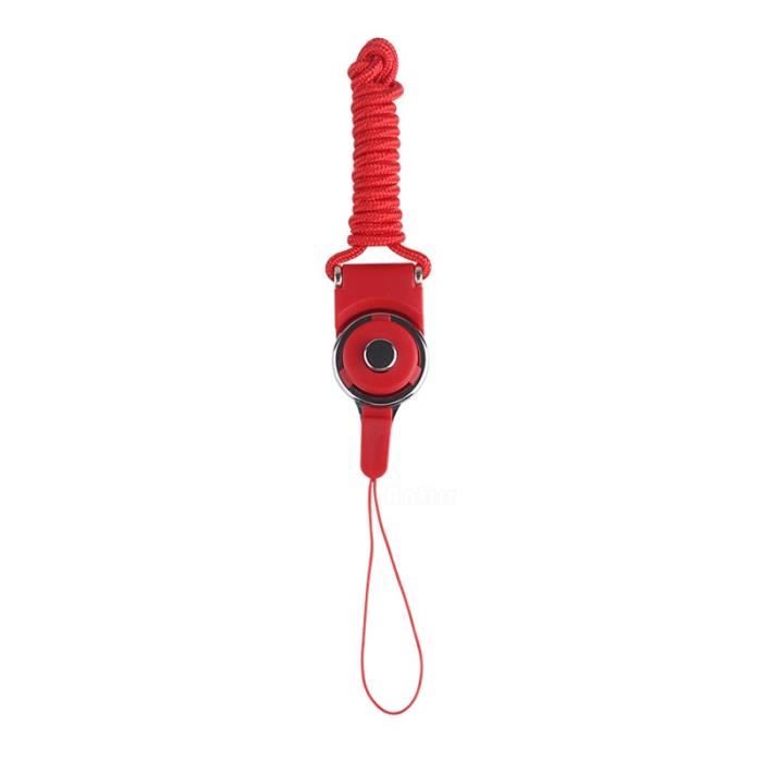 Sangle Anti-Chute Rétractable Pour Téléphone - Porte-Clé Extensible - Antivol Léger Pour Randonnée, Vélo, Escalade - Matériau ABS