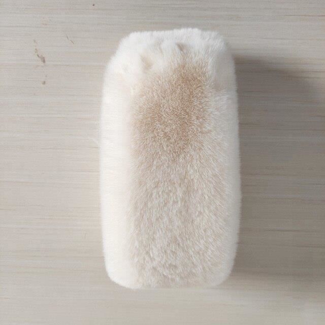 Gants Hiver Femme Chaud Mitaine Sans Doigt Doux Main Poignet