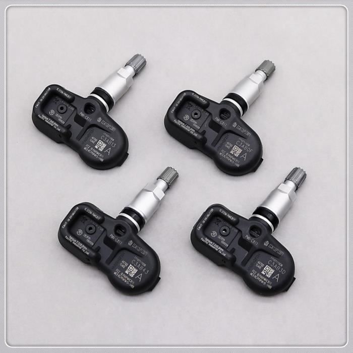Capteur Pression Pneu PMV-C210 - Compatible Toyota Avensis, Yaris, Auris - Capteur TPMS - Aluminium + ABS