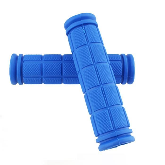 Pièce Détachée,Poignées De Guidon De Vélo Antidérapantes En Caoutchouc, Accessoire Fixe De VTT