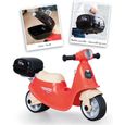 Porteur Scooter Food Express - Smoby - Roues Silencieuses - Porte-Bagage - Mallette Amovible-1