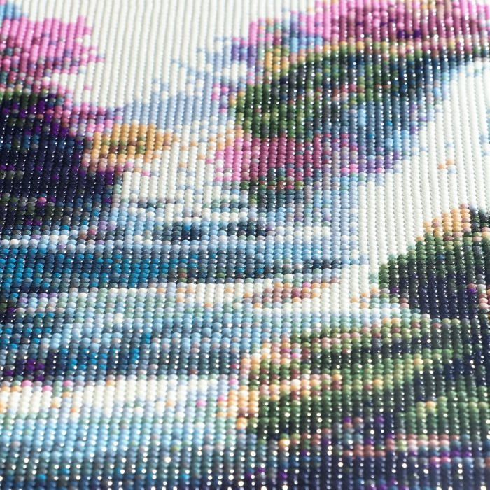 5D DIY Diamond Painting Kit Complet, Paysage de cascade Peinture Numero Adulte, 5d Broderie Diamant Grand Format,Artisanal Toile pour la Décor à la Maison/Salon/Chambre/Bureau Square Drill 40x80cm