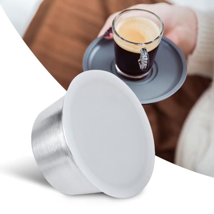 Acheter Tasse rechargeable de capsule de filtre de machine à café d'acier  inoxydable pour l'ensemble de Dolce Gusto