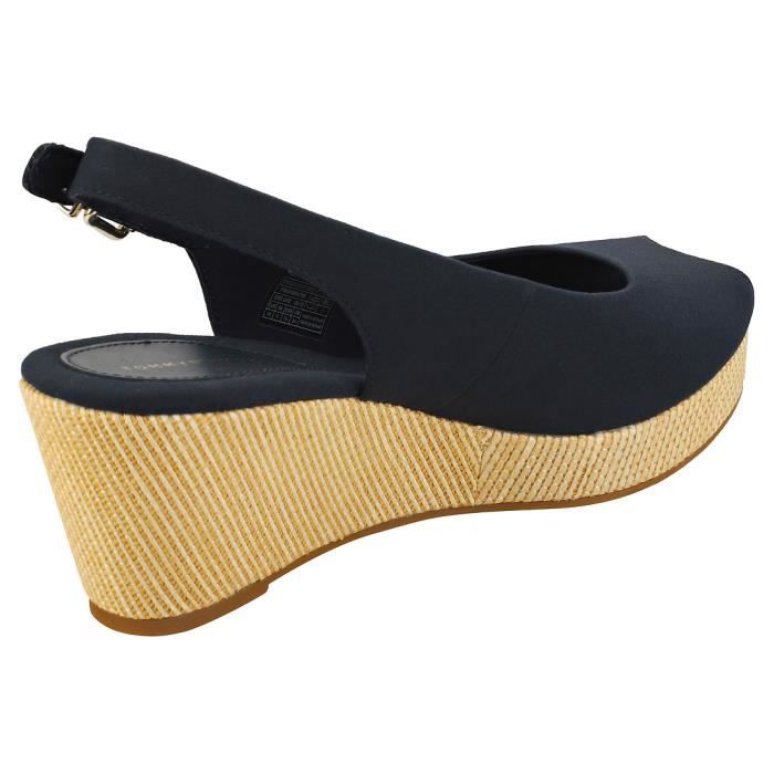 Sandales Tommy Hilfiger Iconic Elba Sling Back Wedge Femme