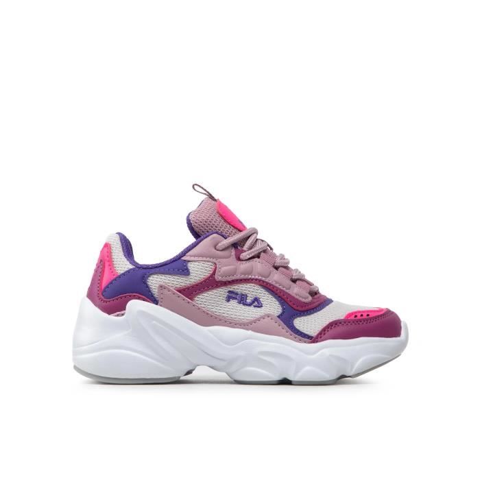 Baskets de course pour fille Fila Collene CB Gris Enfant