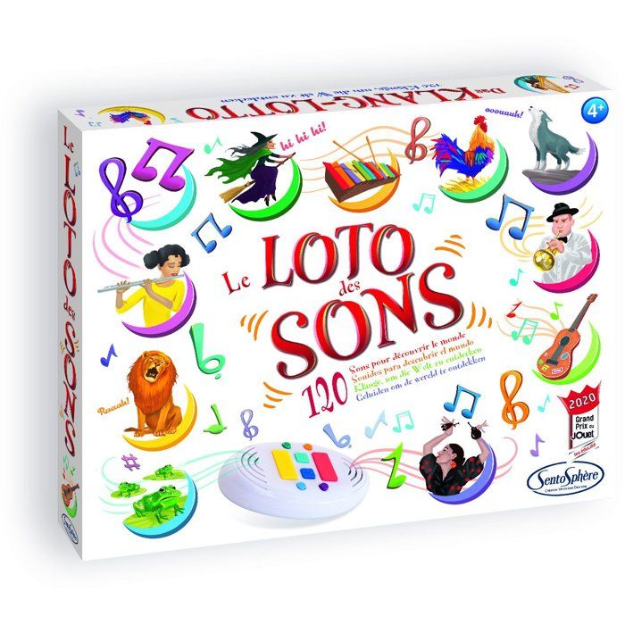Le loto des sons - Sentosphère - Acheter sur la boutique BCD JEUX Le loto des sons - Sentosphère - Acheter sur la boutique BCD JEUX