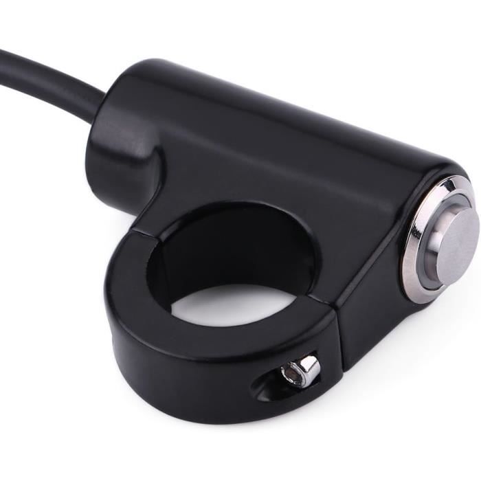 Interrupteur Bouton-Poussoir Momentané 22mm - 2 Pièces SPST 1 NO | 660V 10A | Rouge
