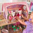 KidKraft - Maison de poupée Ava en bois avec 10 accessoires inclus - Rose-2