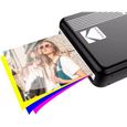 Mini imprimante Bluetooth® pour smartphone Rétro Blanc Kodak-2