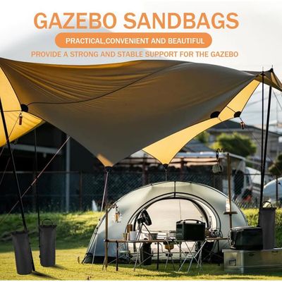 Lot De 4 Sacs De Lestage Pour Tonnelle - Tissu Oxford 800D, 34x23 Cm, Pour Parasol, Tente, Trampoline