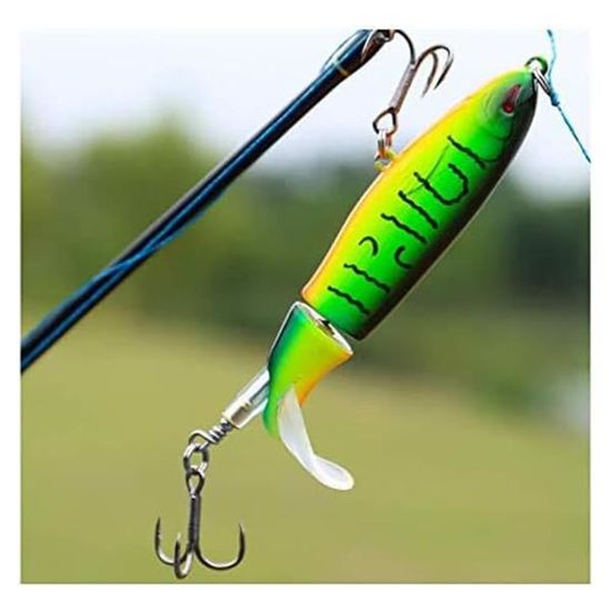 Leurres De Pêche Topwater Flottants - Lot De 4, 7.5 Cm, Avec Hameçons BKK, Pour Carnassiers
