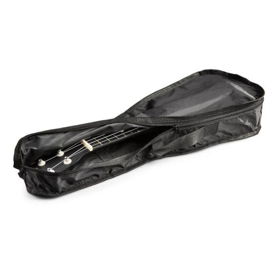 Pack Ukulélé Max UKEY - Taille 53cm Bois Tilleul - Accordeur Numérique Inclus - Sac Et Accessoires