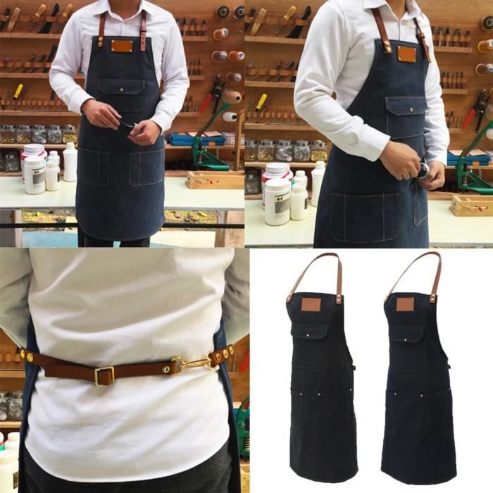 Tablier jean personnalisé top