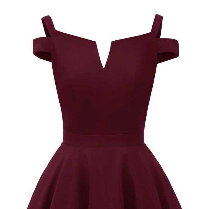 Robe caraco 2025 rouge