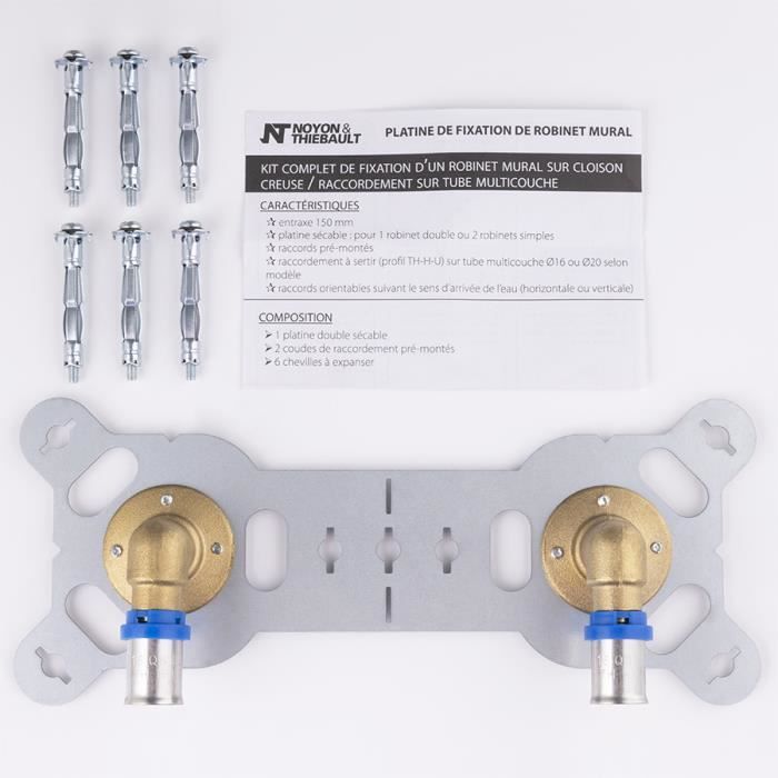 Platine Sécable sortie de Cloison Multicouche à Sertir Ø16 NOYON — free download