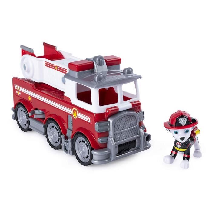 Marshall and shop fire truck