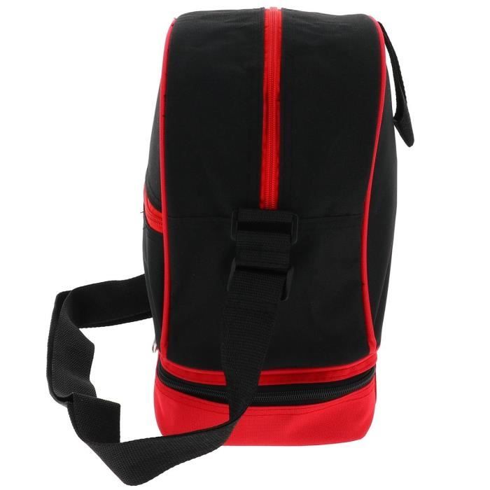 Sacoche boules pétanque Sac petanque noir rouge Tremblay UNI
