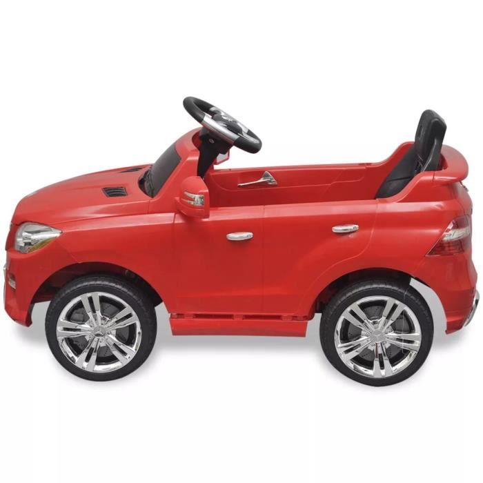 Voiture Électrique Enfant Mercedes AMG – Télécommandée, Portes Ouvrantes, USB, Batterie 12V (Rouge)