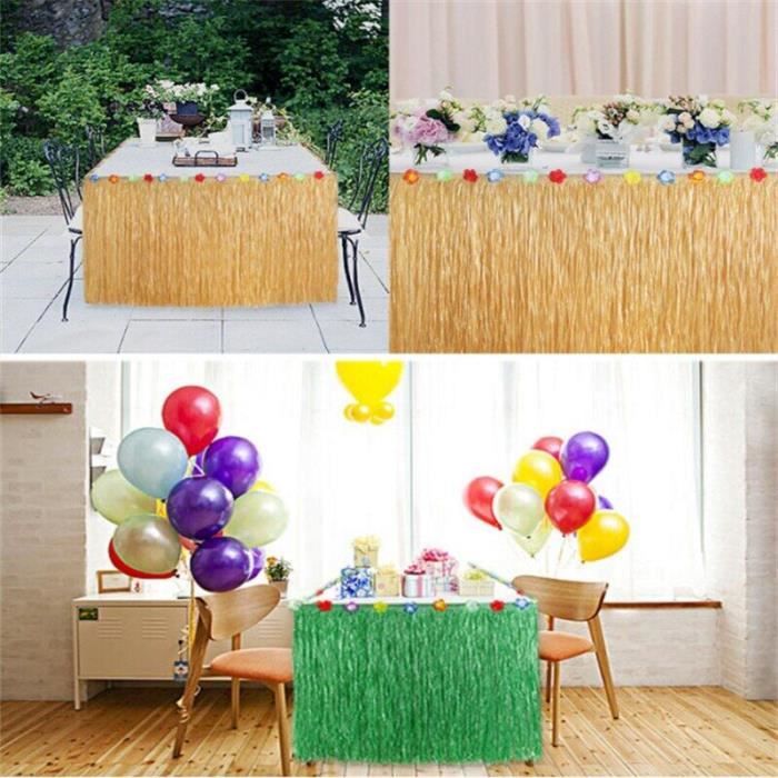 Jupe de shop table raphia