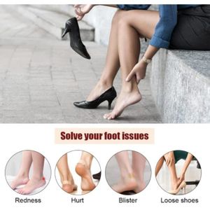 Yosoo 60Pcs Clou Caoutchouc Anti-dérapant Talons Set 5 Différents Taille Conseils De Réparation