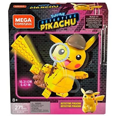 Mega Construx Pokemon Detective Pikachu Moyen jeu de Construction 232 Pieces pour Enfant des 6 ans GGK28 GGK28 Cdiscount Jeux Jouets