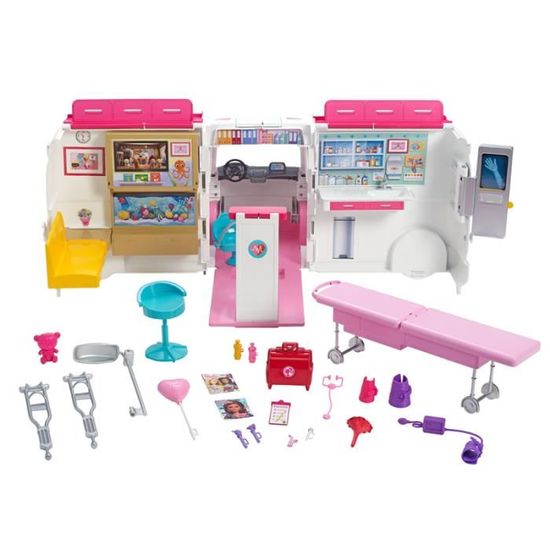 barbie vehicule medical pas cher