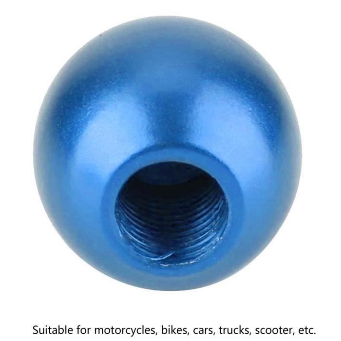 Ashata Tige de valve de pneu de roue 4 pièces en alliage d'aluminium pour  moto, voiture, camion, 8 boules, auto jantes Bleu - Cdiscount Auto